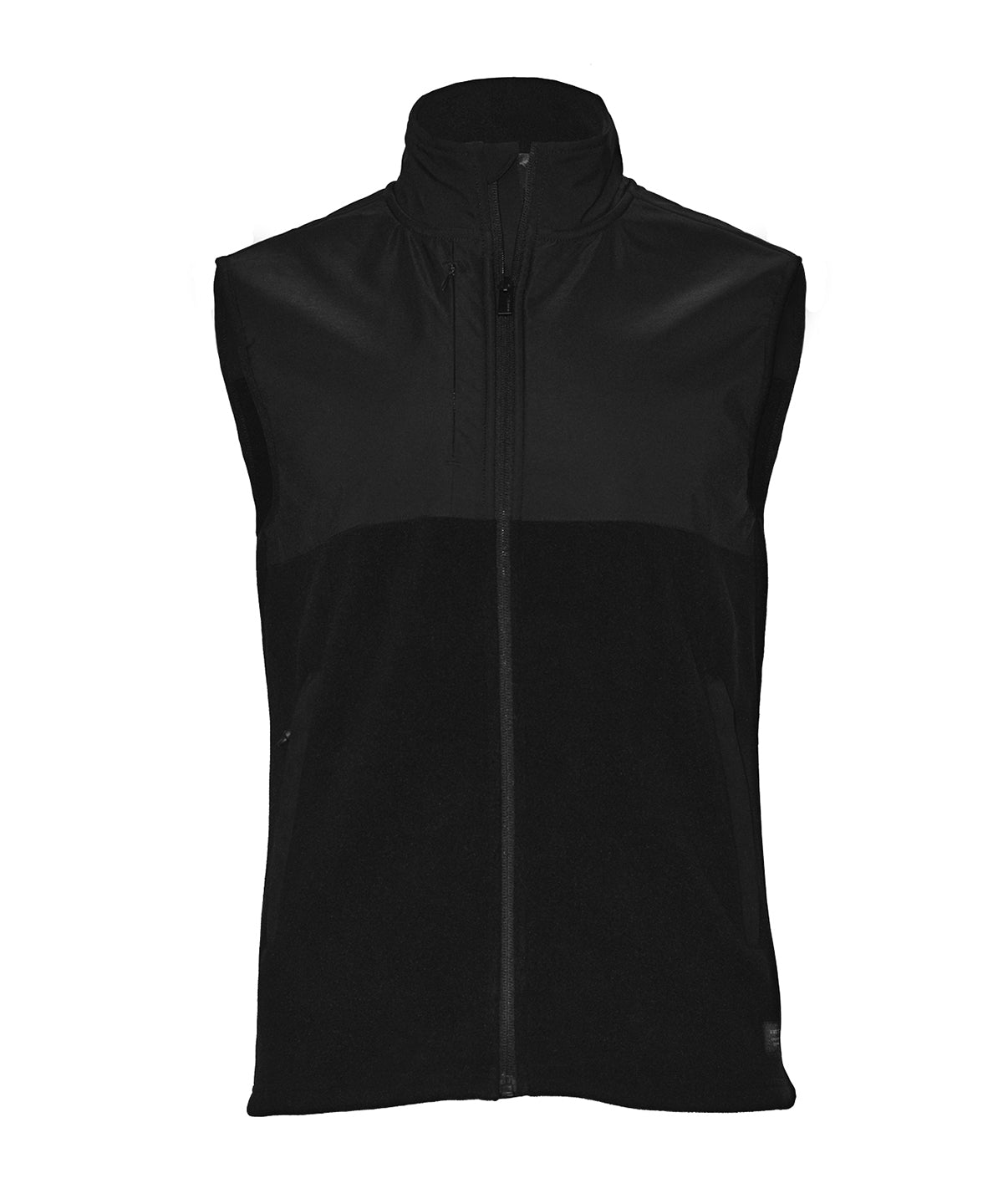 Nimbus Highland - Fashionable Yoke Fleece Vest - Black