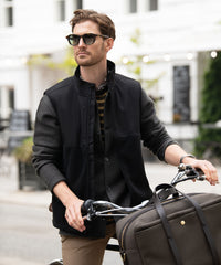 Nimbus Highland - Fashionable Yoke Fleece Vest - Black
