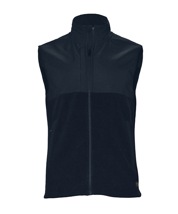 Nimbus Highland - Fashionable Yoke Fleece Vest - Navy