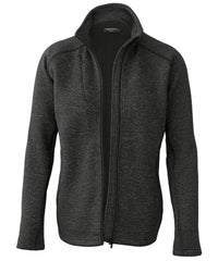 Nimbus Women’s Montana – Knitted Fleece Jacket - Dark Grey Melange