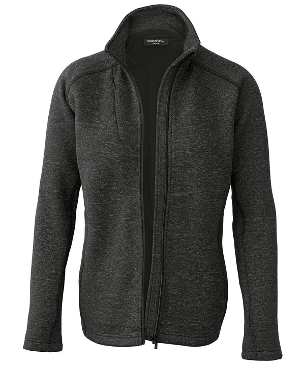 Nimbus Women’s Montana – Knitted Fleece Jacket - Dark Grey Melange