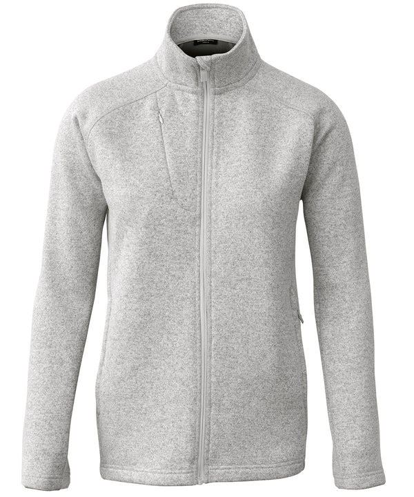Nimbus Women’s Montana – Knitted Fleece Jacket - Light Grey Melange