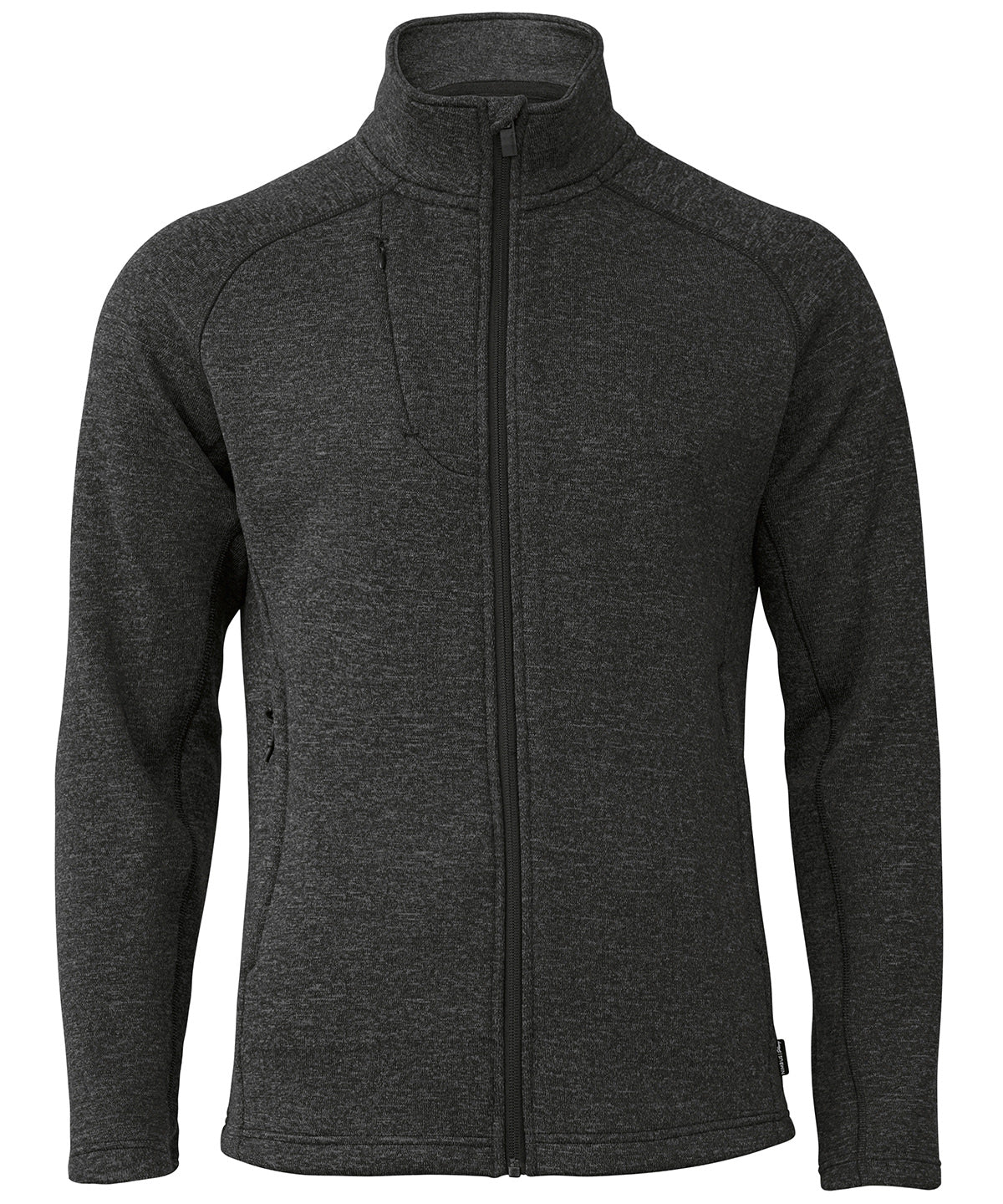 Nimbus Montana – Knitted Fleece Jacket - Dark Grey Melange