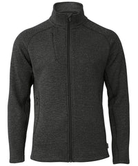 Nimbus Montana – Knitted Fleece Jacket - Dark Grey Melange