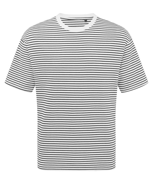 Premier ‘Utility 2.0’ Oversized T-shirt - Black/White Stripe