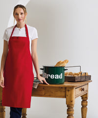 Premier 100% Organic Cotton Bib Apron - Apple