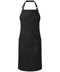 Premier Cotton Denim Bib Apron, Organic and Fairtrade Certified - Indigo Denim