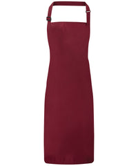 Premier Waterproof Bib Apron - Burgundy