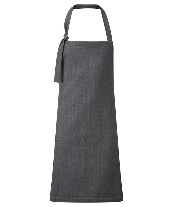 Premier ‘Regenerate’ Bib Apron - Grey Denim