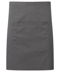 Premier ‘Colours Collection’ Mid-length Pocket Apron - Dark Grey