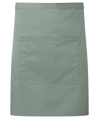 Premier ‘Colours Collection’ Mid-length Pocket Apron - Sage