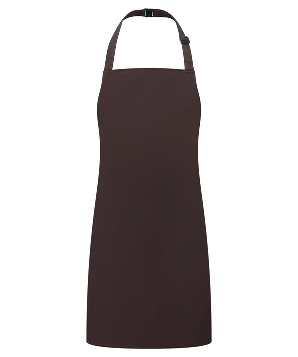 Premier Kids Bib Apron - Brown
