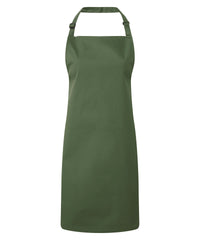 Premier Colours Bib Apron - Moss