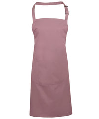 Premier Colours Bib Apron with Pocket - Rose