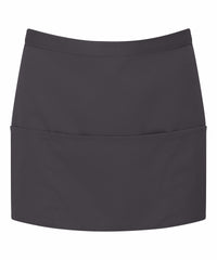 Premier Colours 3-pocket Apron - Charcoal