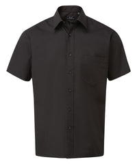 Premier Short Sleeve Poplin Shirt - Black*
