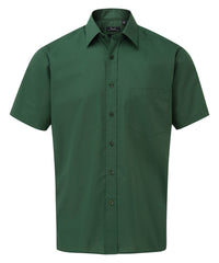 Premier Short Sleeve Poplin Shirt - Bottle