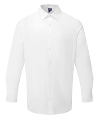 Premier Long Sleeve ‘Recyclight’ Poplin Shirt - White