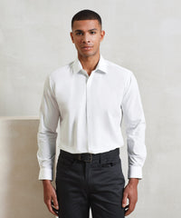 Premier Supreme Poplin Long Sleeve Shirt - Black