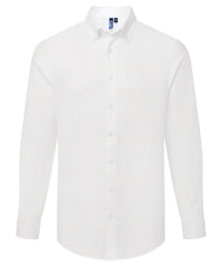 Premier ‘Supreme’ Oxford Long Sleeve Shirt - White