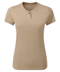 Premier Women’s Cotton Rich‘Comis’ Tee - Khaki