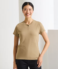 Premier Women’s Cotton Rich‘Comis’ Tee - Black