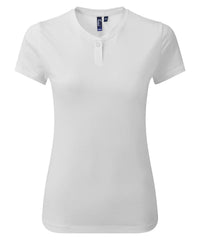 Premier Women’s Cotton Rich‘Comis’ Tee - White