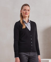 Premier Women's 'essential' Acrylic Cardigan - Black