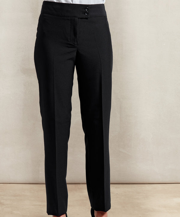 Premier Iris Straight Leg Trousers - Black