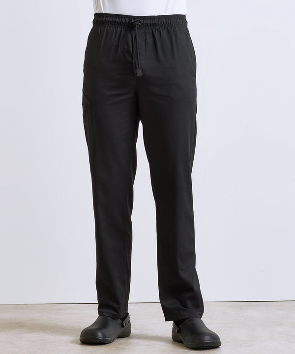 Premier Chef's Select Slim Leg Trousers - Black