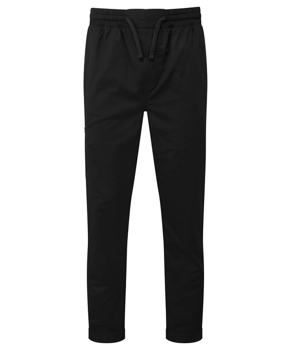 Premier Chef's 'Recyclight' Cargo Trousers - Black