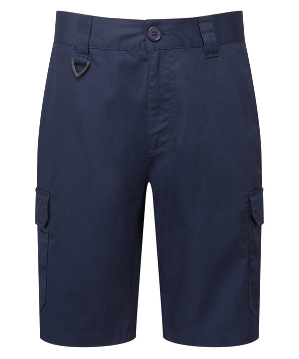 Premier Workwear Cargo Shorts - Navy