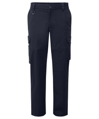 Premier Stretchchecker Work Cargo Trousers - Navy