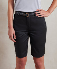 Premier Women’s Performance Chino Shorts - Black