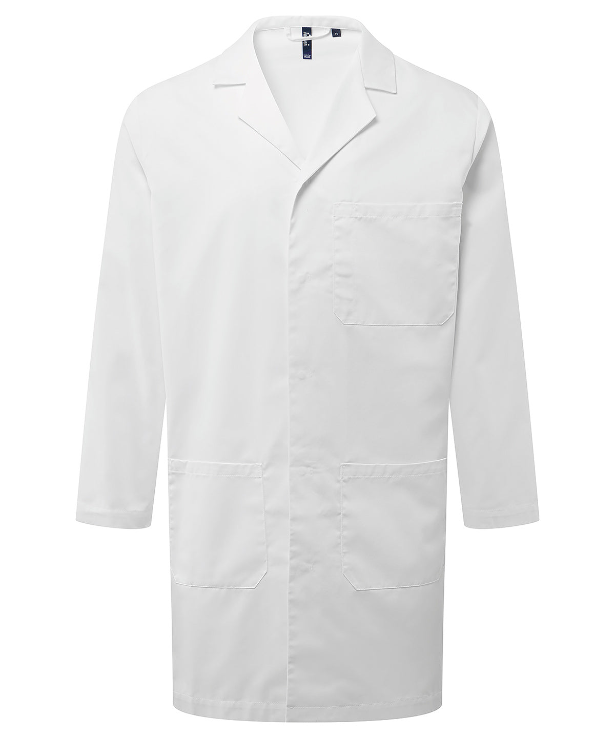 Premier Essential 3-pocket Work Coat - White