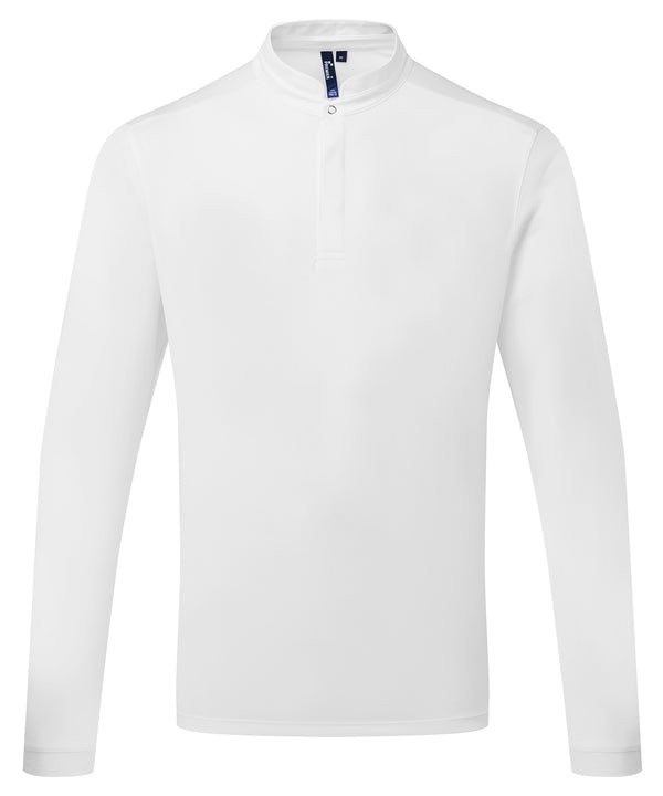 Premier Essential Coolchecker® Long Sleeve Chef’s Shirt - White