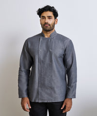 Premier Denim Chef's Jacket - Black Denim