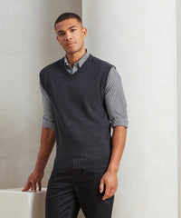 Premier Sleeveless Knitted Sweater - Black