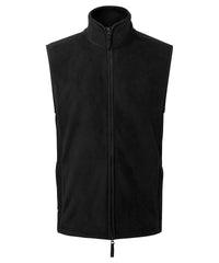 Premier Artisan Fleece Gilet - Black/Black