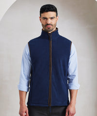 Premier Artisan Fleece Gilet - Black/Black