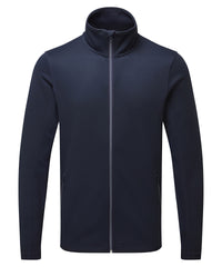 Premier Men's Spun Dyed Sustainable Zip-through Sweatshirt - French Navy