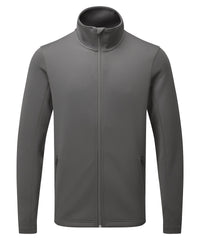 Premier Men's Spun Dyed Sustainable Zip-through Sweatshirt - Dark Grey