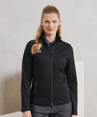 Premier Women’s Spun Dyed Recycled Zip-Through Sweat - Black