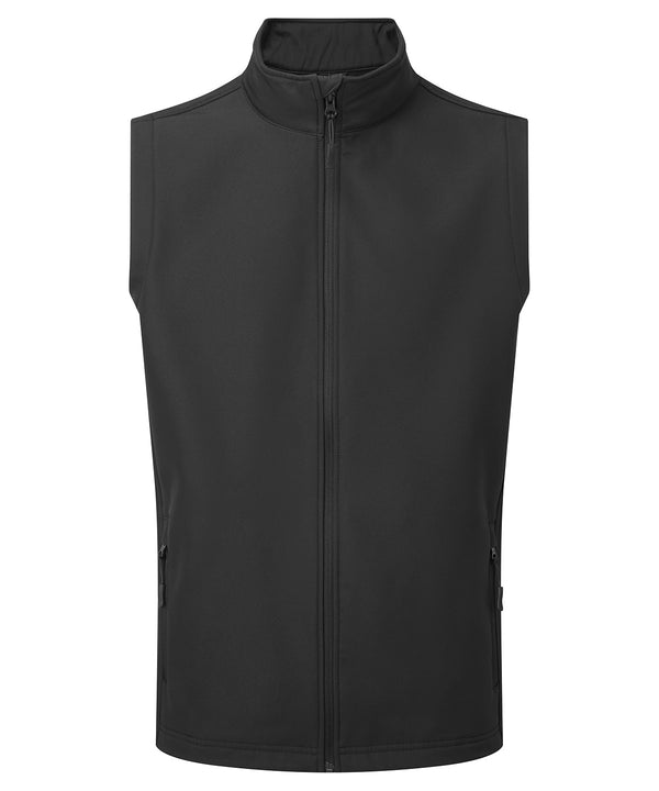 Premier Windchecker® Printable and Recycled Gilet - Black