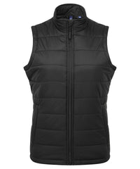 Premier Women’s ‘Recyclight’ Padded Gilet - Black