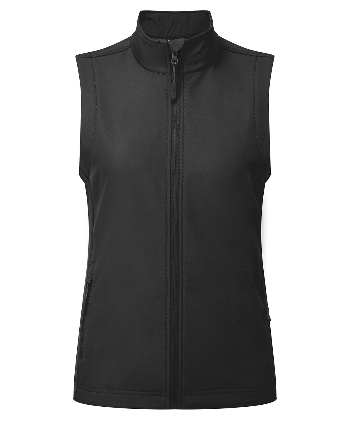 Premier Women’s Windchecker® Printable and Recycled Gilet - Black