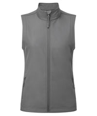 Premier Women’s Windchecker® Printable and Recycled Gilet - Dark Grey