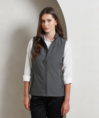 Premier Women’s Windchecker® Printable and Recycled Gilet - Black