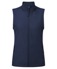 Premier Women’s Windchecker® Printable and Recycled Gilet - Navy
