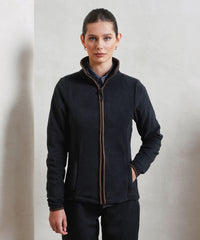 Premier Women’s Artisan Fleece Jacket - Black/Black